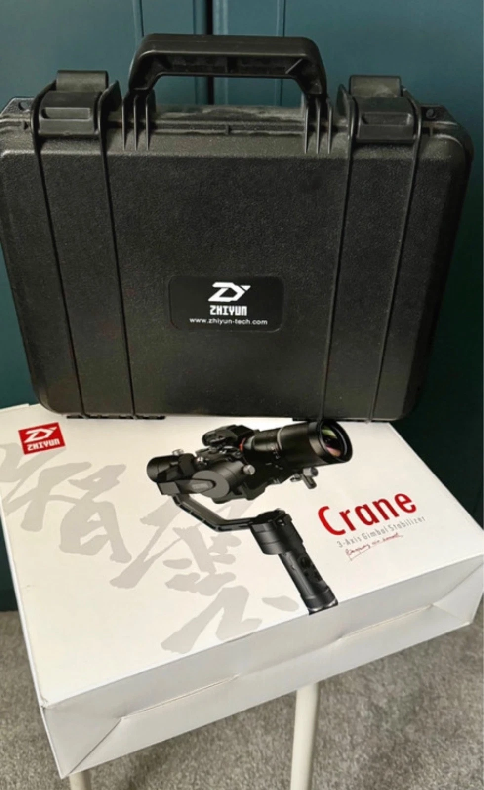 Zhiyun crane 3-axis gimbal stabilizer – dslr/mirrorless – excellent