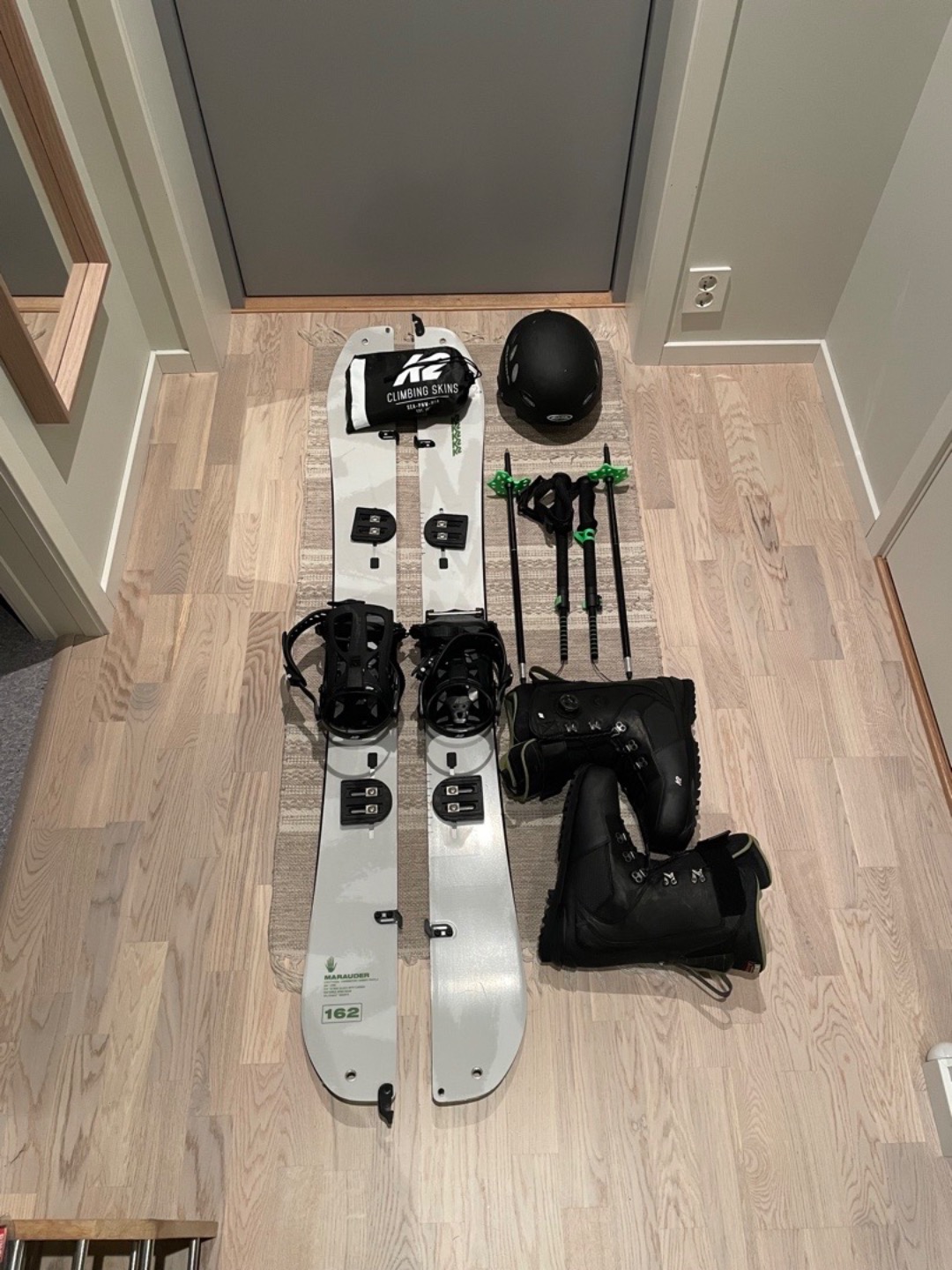 Splitboard pakke