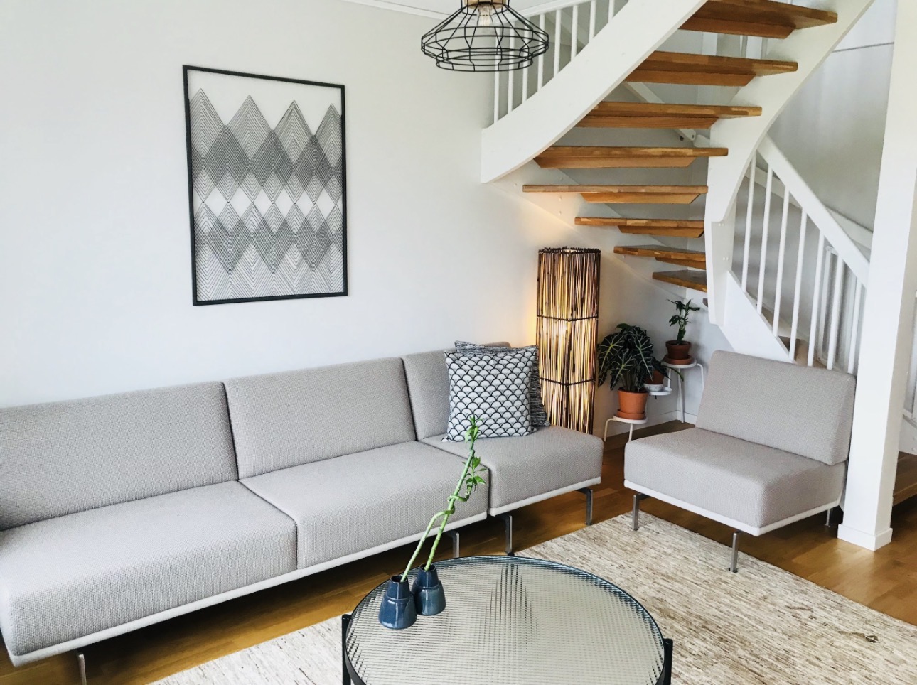 Designersoffa / modulär soffa - norell “look”