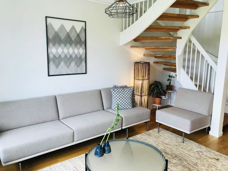 Designersoffa / modulär soffa - norell “look”