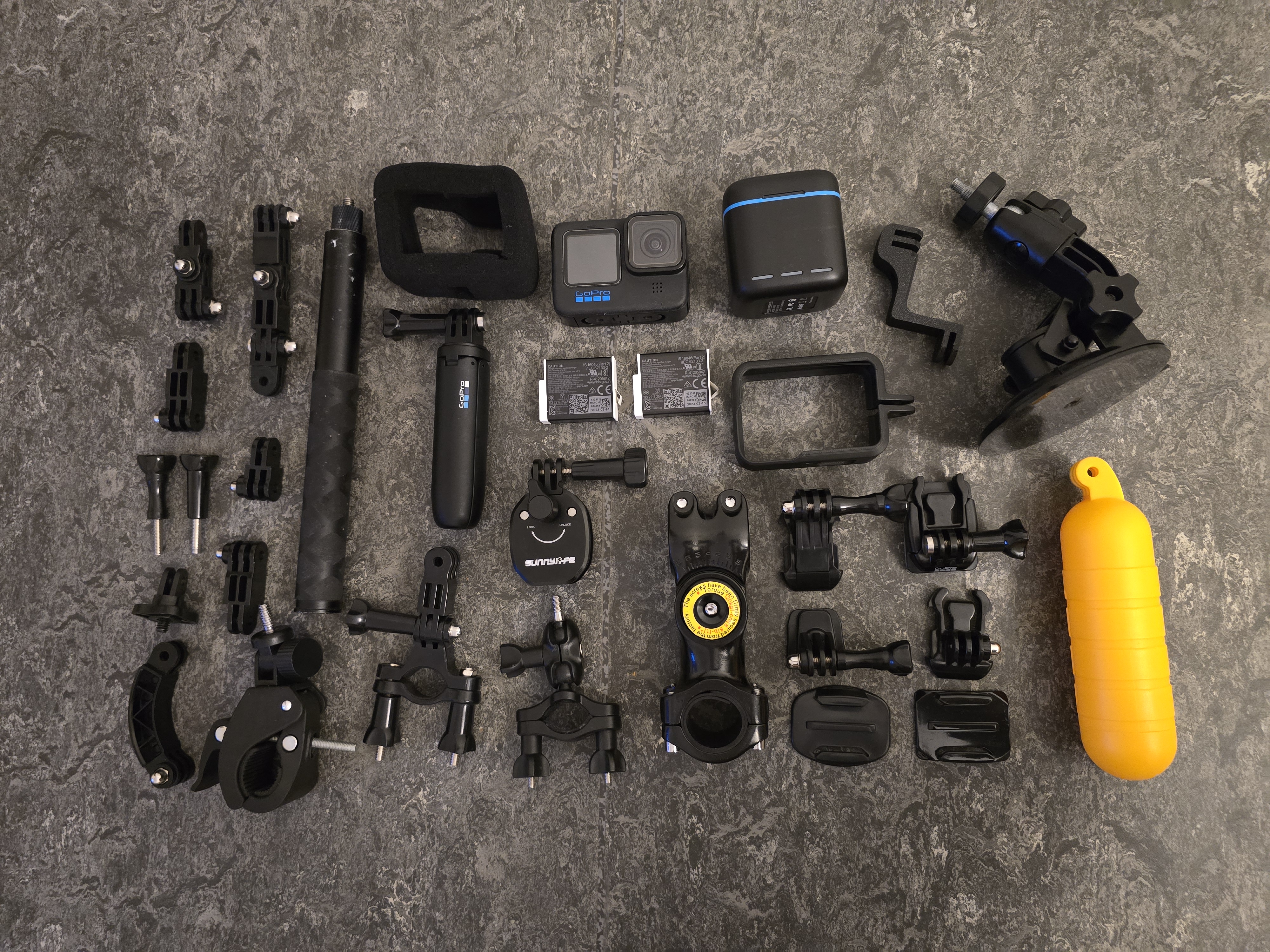 Gopro hero 10 black med tillbehör