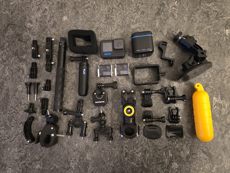 Gopro hero 10 black med tillbehör