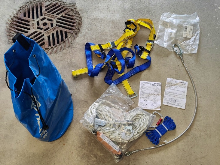 Haklift turvavaljassetti / putoamissuoja