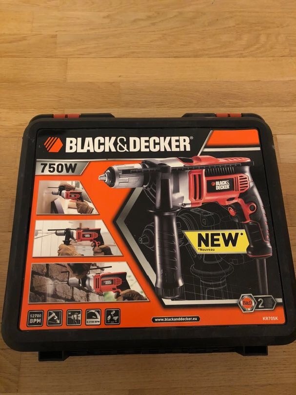 Borrmaskin black & decker