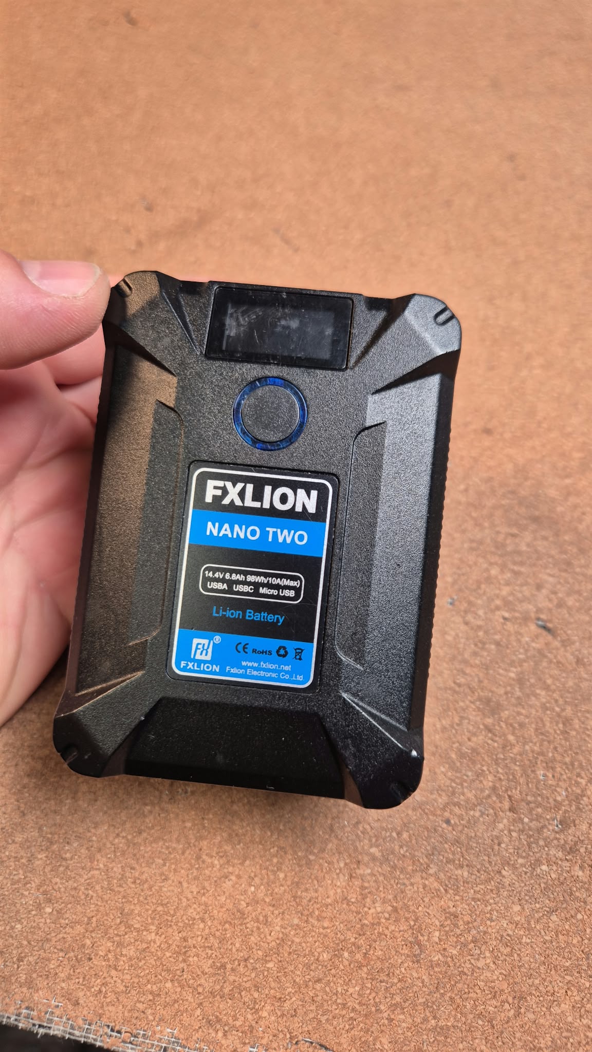 Fxlion v lock battery