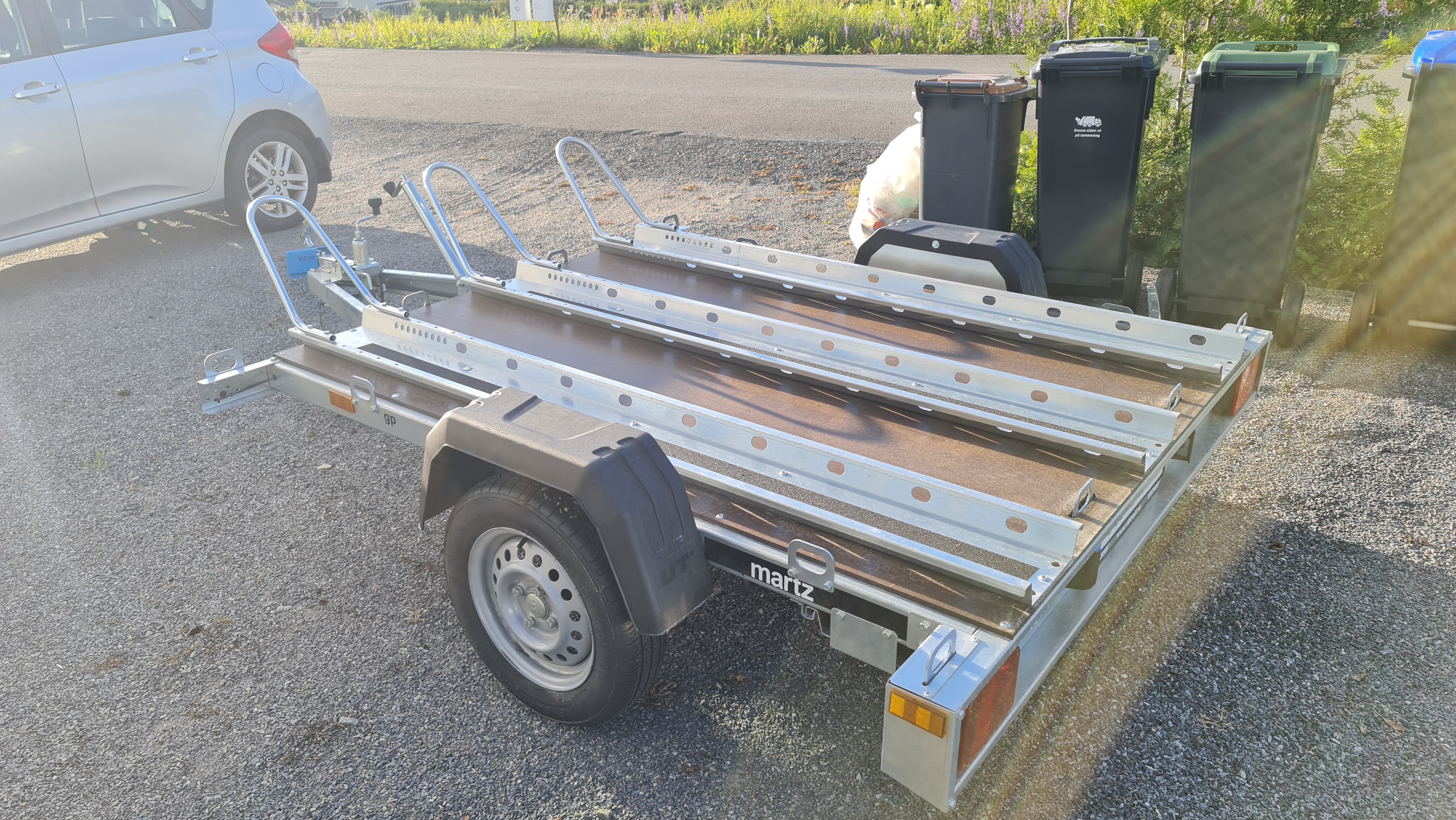 Mc henger for 3 sykkler 