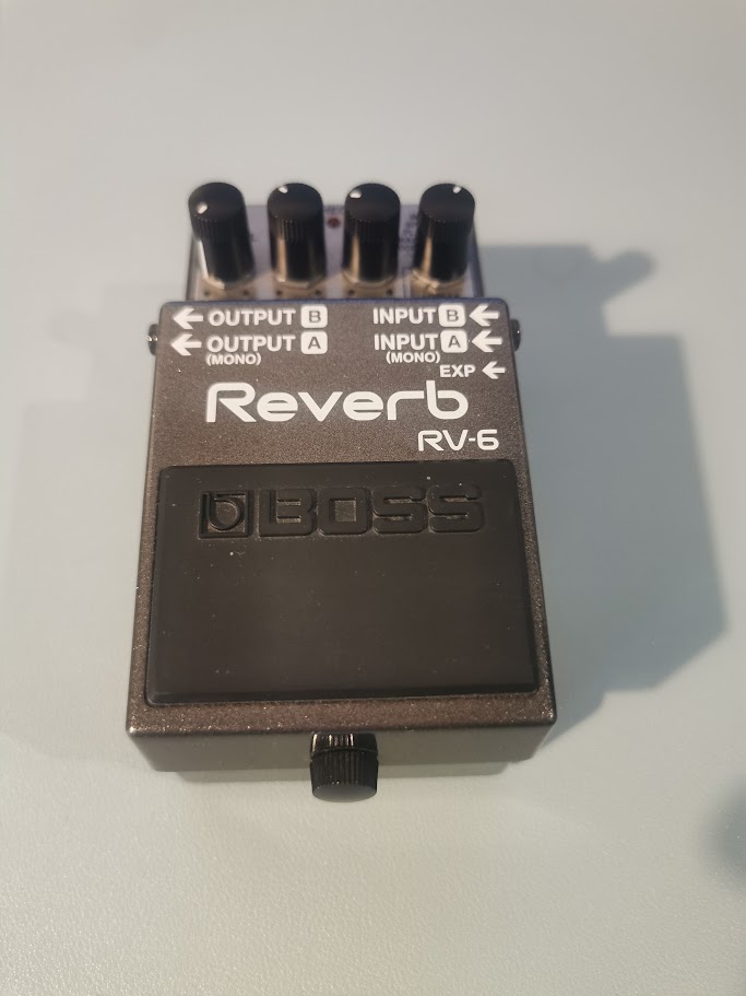 Boss rv-6 reverb pedal