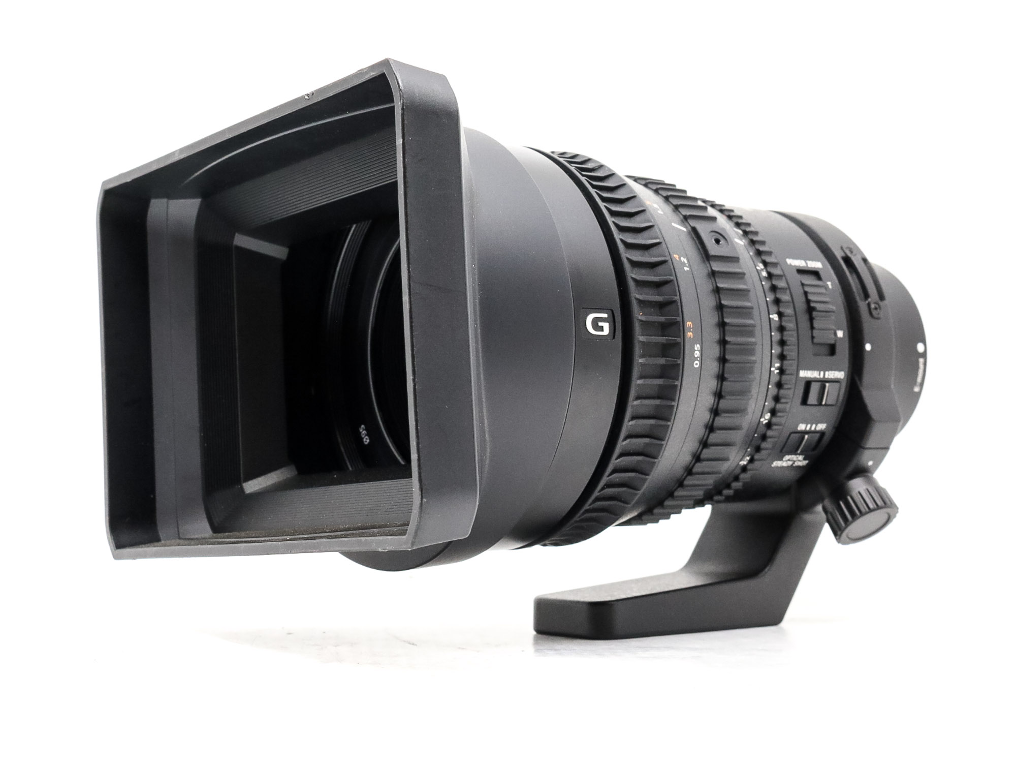 Sony fe pz 28-135mm f4 g oss servo lens w/case