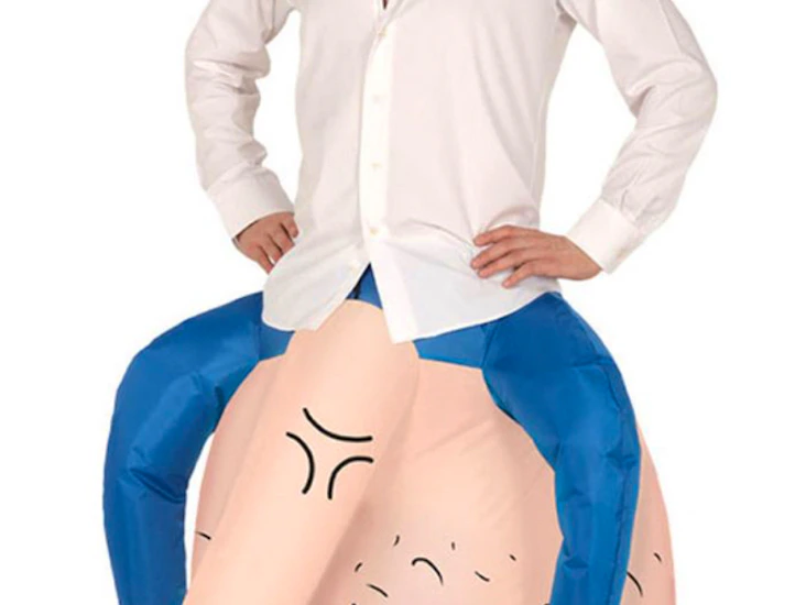 Uppblåsbar ridande penisdräkt