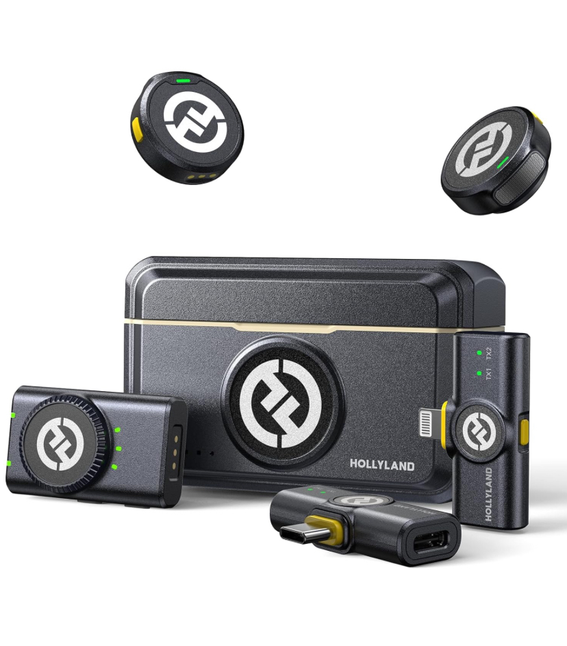 Hollyland lark m2 wireless microphone