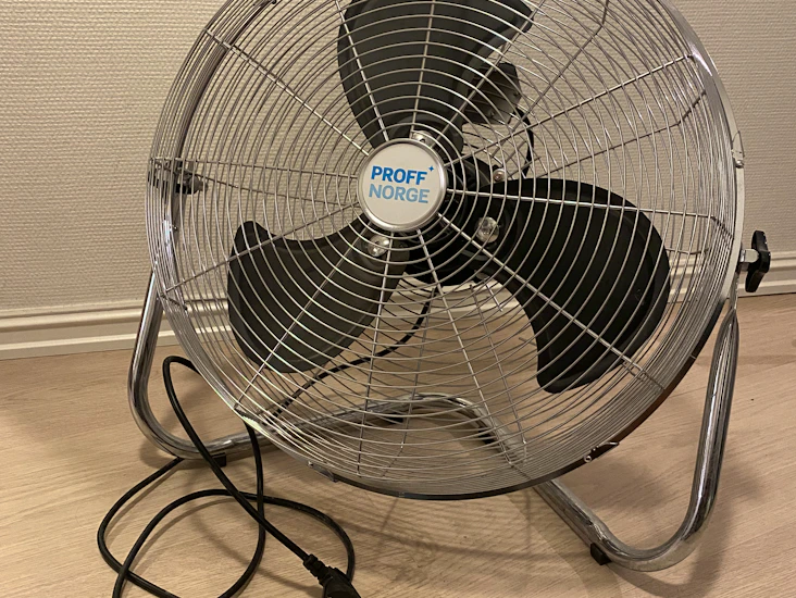 Profesjonell gulvvifte