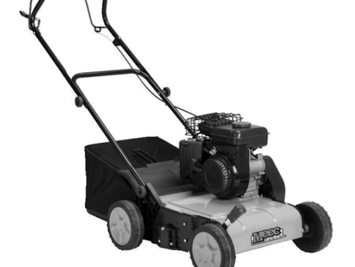 Bensindriven vertikalskärare, mossrivare