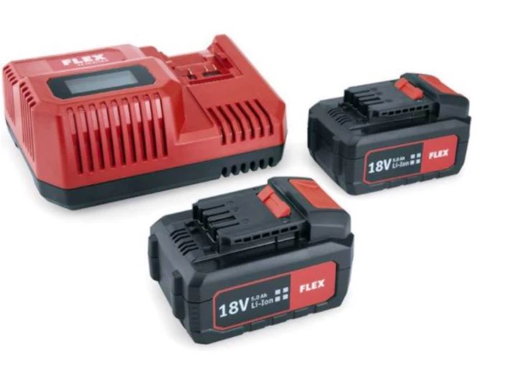 Hilti batteriladdare med två batteri