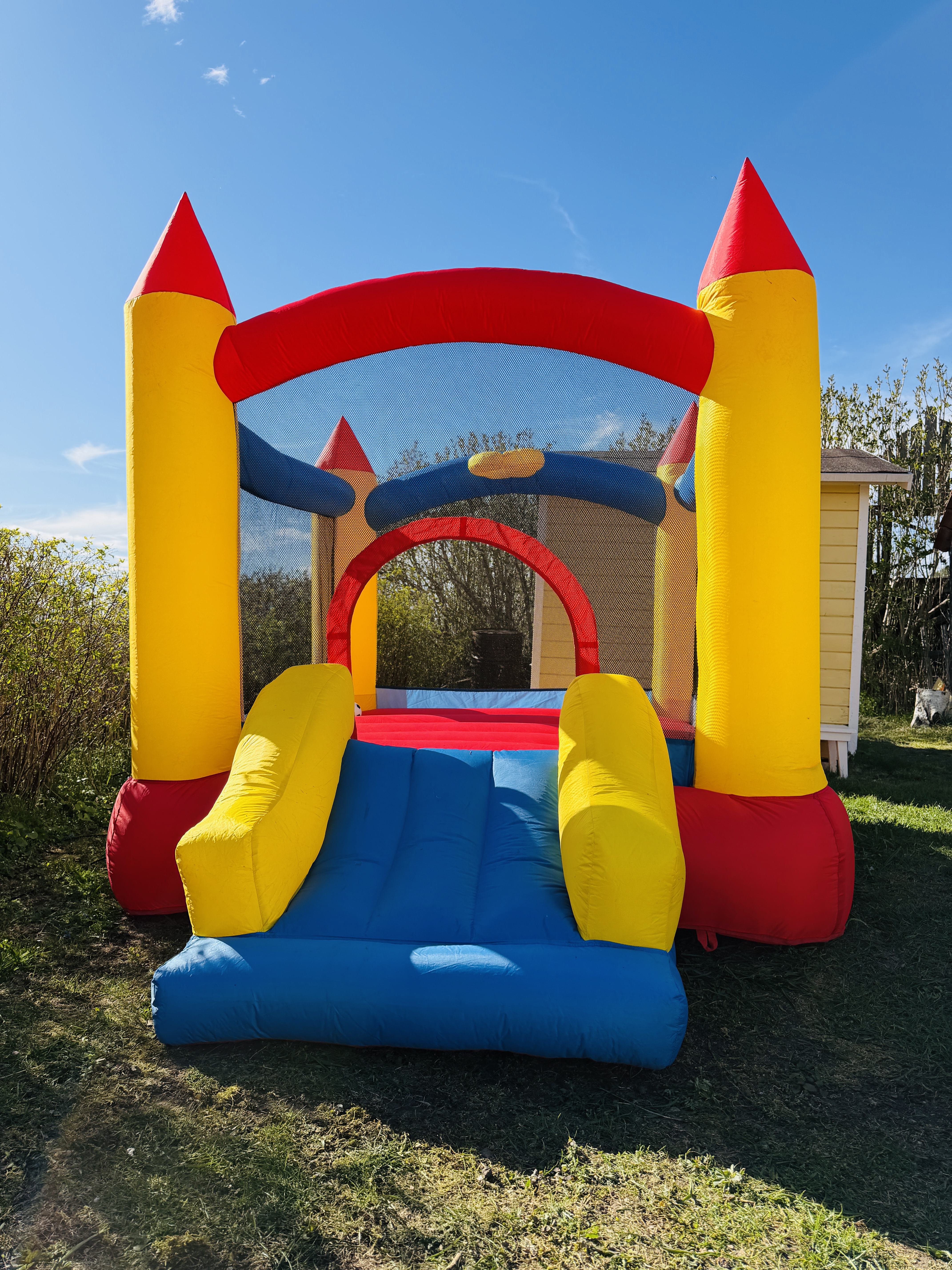 Hoppborg för barnkalas 