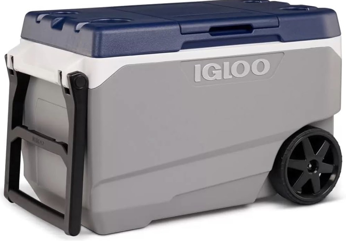 Igloo max cold pro 85 litre roller cooler box
