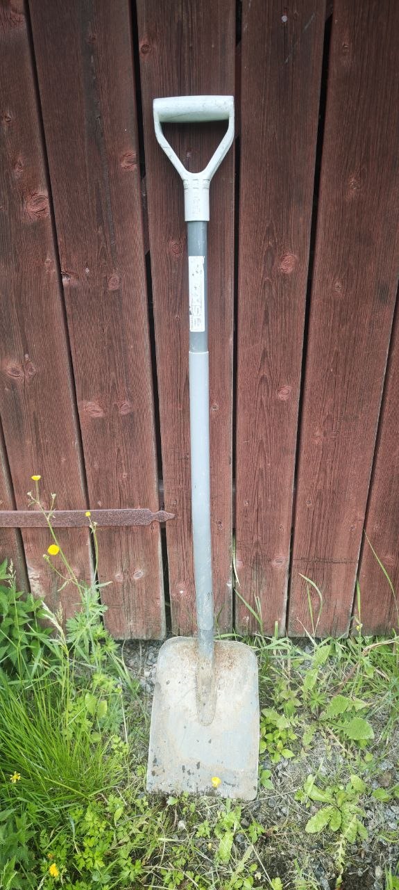 Fyrkantig spade / skyffel