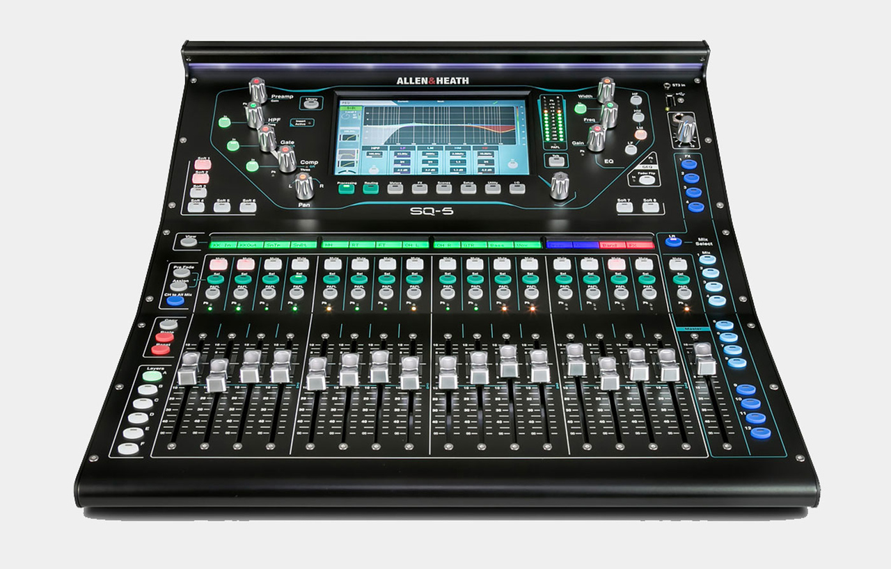 Allen & heath sq5 digital sound mixer