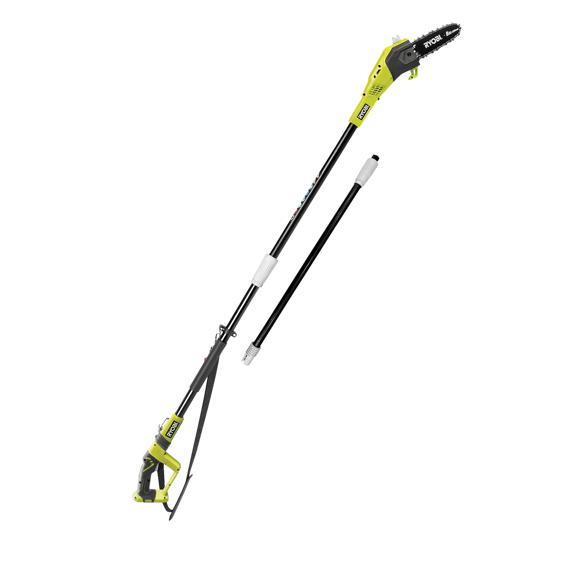 Ryobi batteridriven grensåg med teleskopskaft opp1820 18 v 270 cm 8"