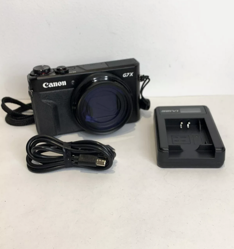 Canon g7x mark ii camera