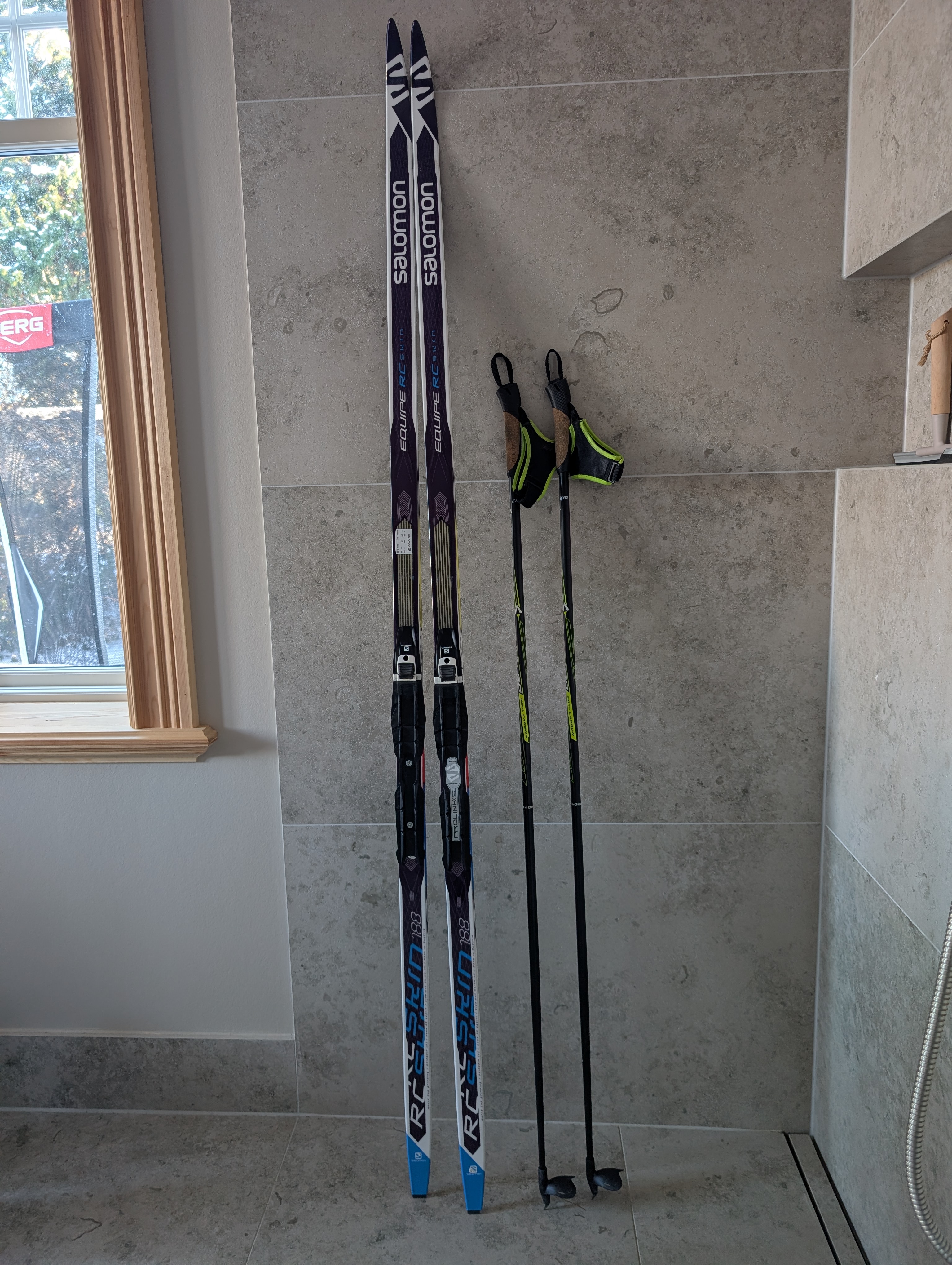 Längdskidor, skintec, rottefella/prolink