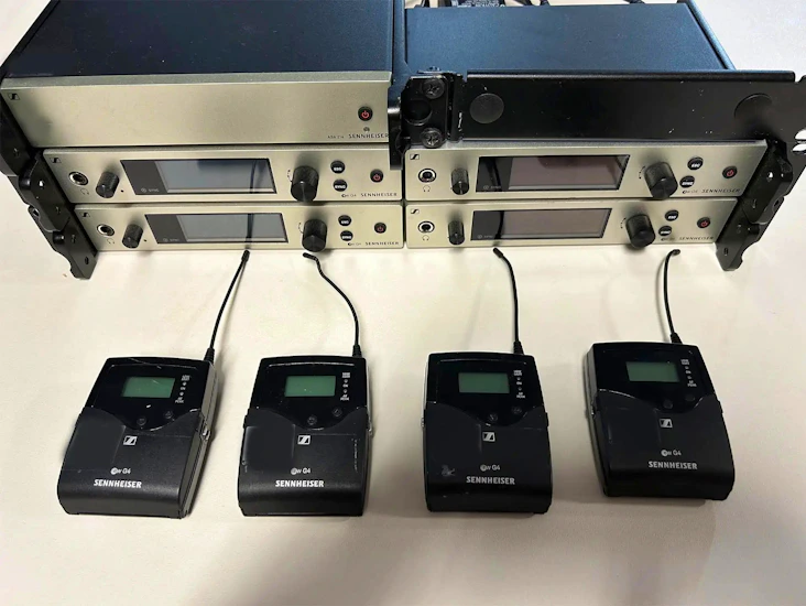 Sennheiser ew 300-500 serie g4 band g 558-626 mhz