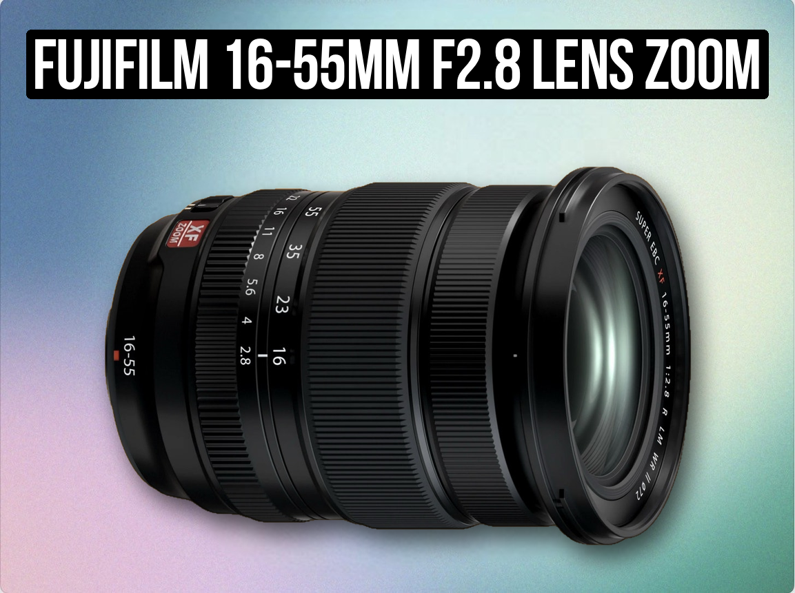 Fujifilm 16-55mm f2.8 lens zoom fuji x mount