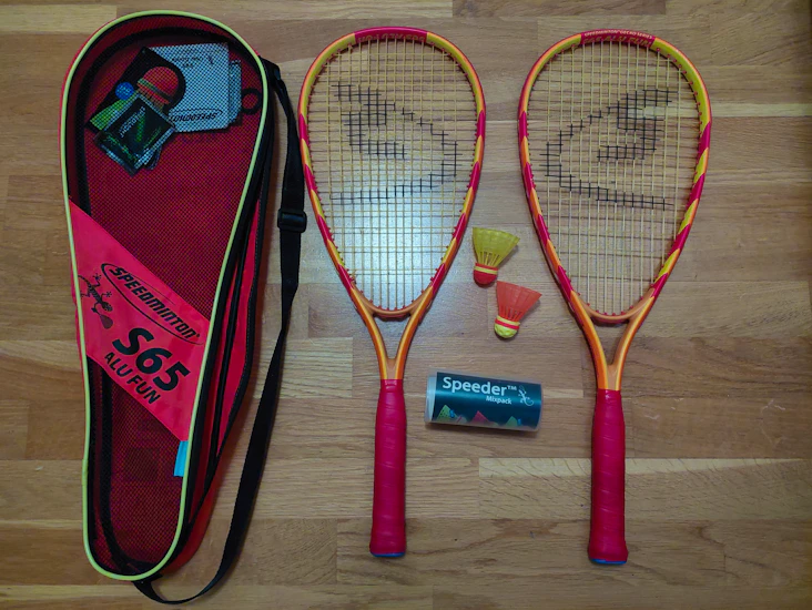 Speedminton s65 (alu fun) – komplett set