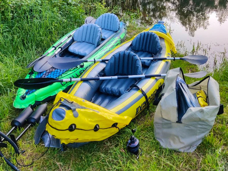 Upplåsbar kajak (har 3 st.), ev. leverans