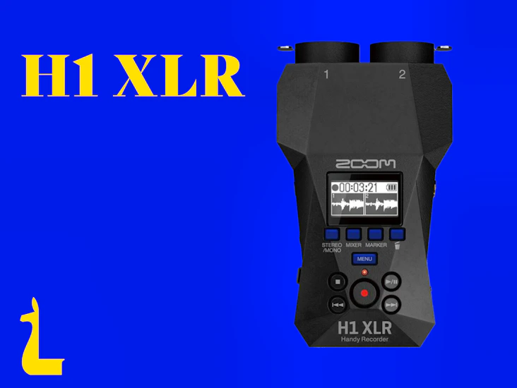 Zoom h1 xlr sound recorder 32bit float