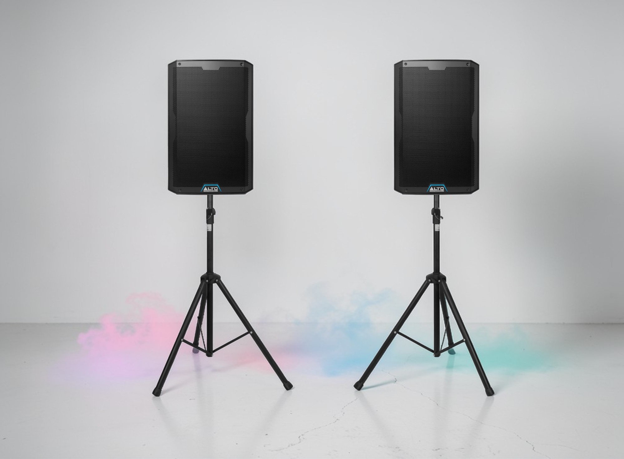 Kraftigt högtalarpaket på 5000w med bluetooth