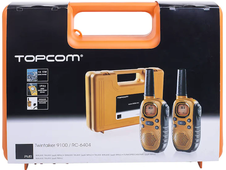 Komradio / walkie talkie - topcom twintalker 9100