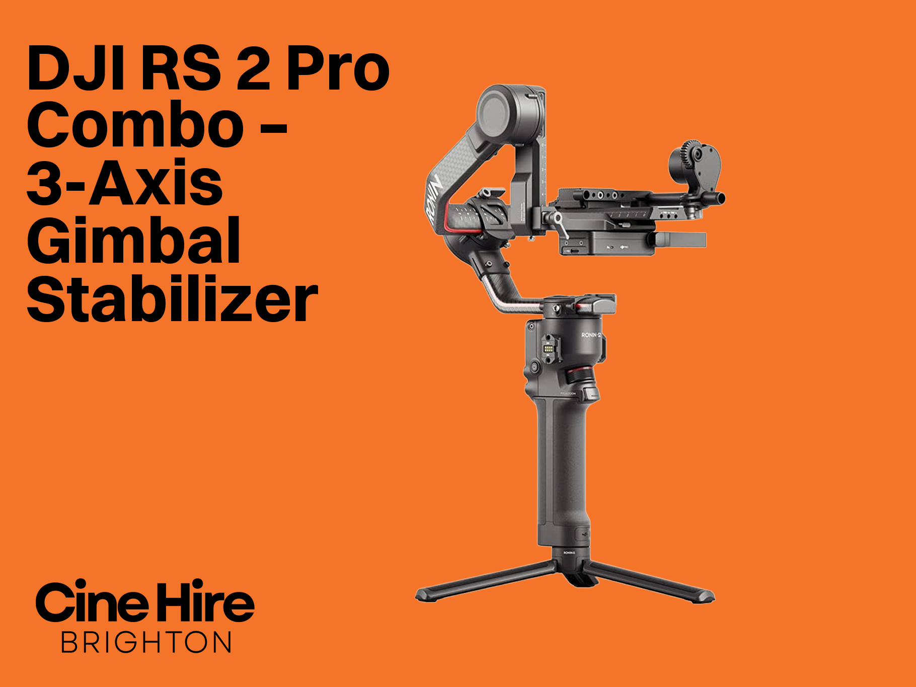 Dji rs 2 pro combo - 3-axis gimbal stabilizer