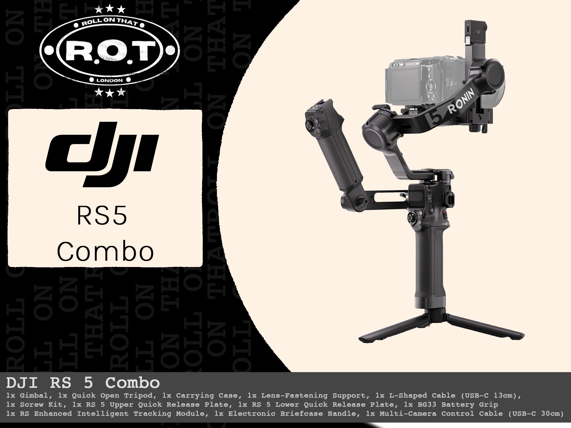 Dji rs 5 combo