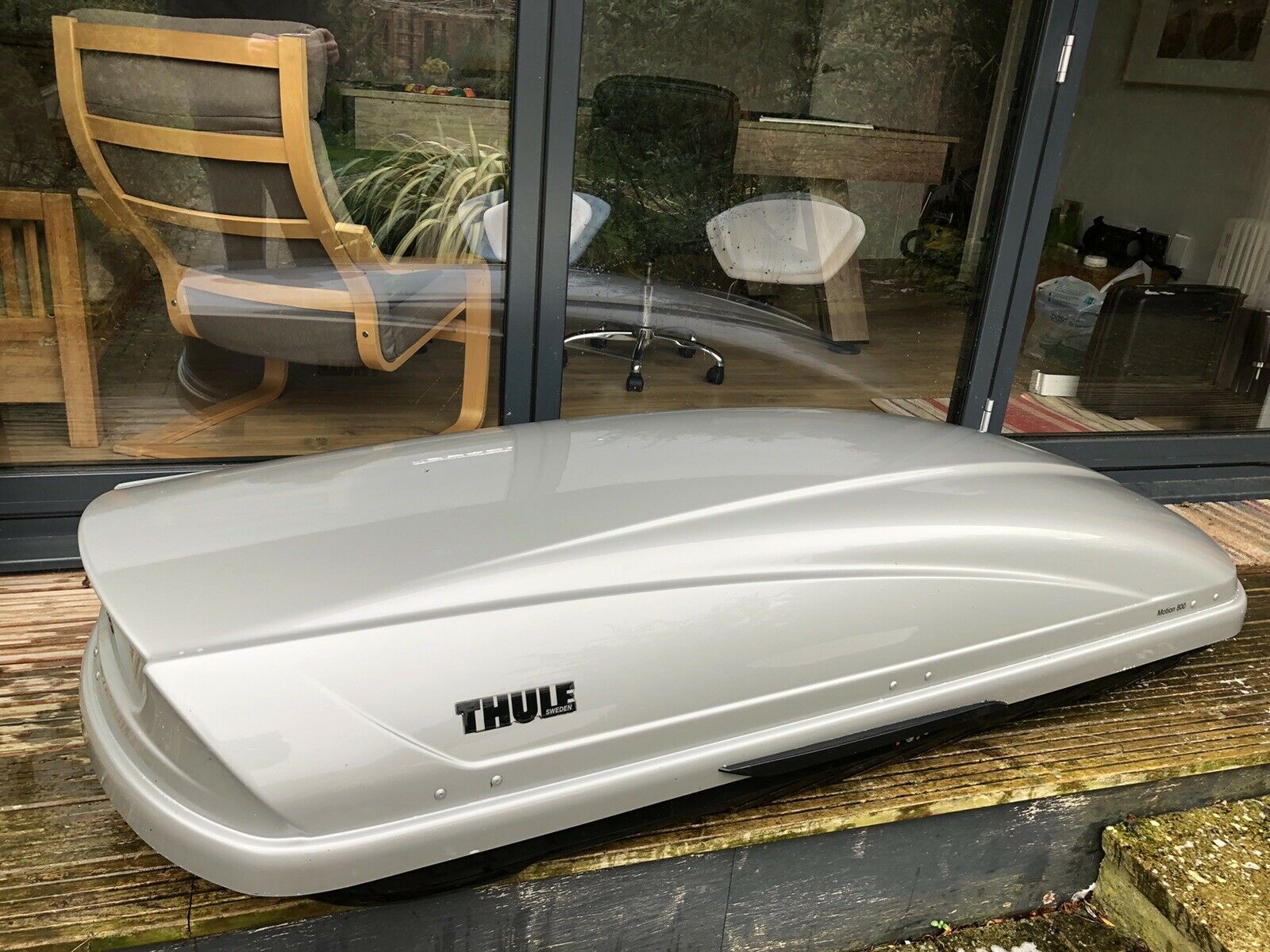 Thule motion 800 roof box | silver | 460l