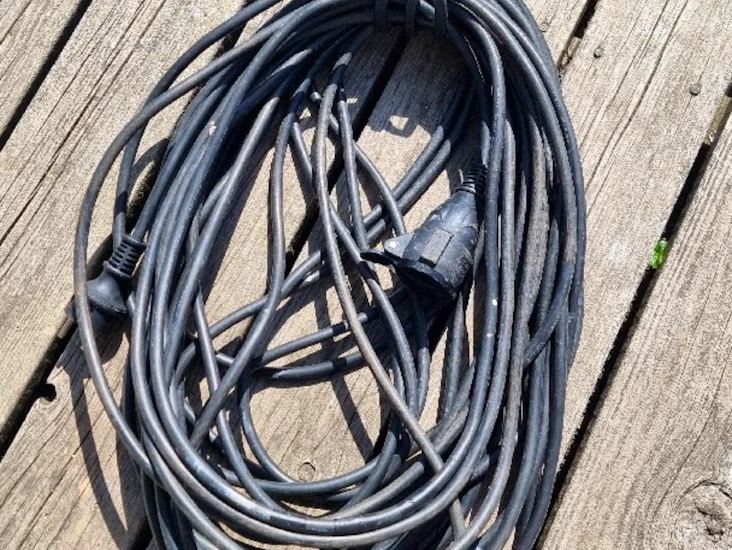 20m skjøteledning for utvendig bruk