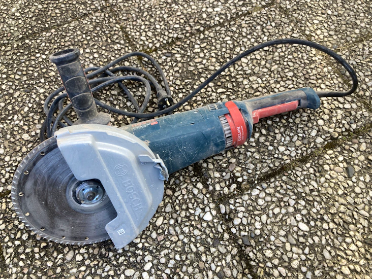 Stor vinkelslip 230 mm 2400w