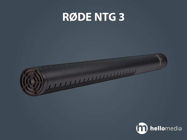 Røde ntg-3 riktad shotgun mikrofon