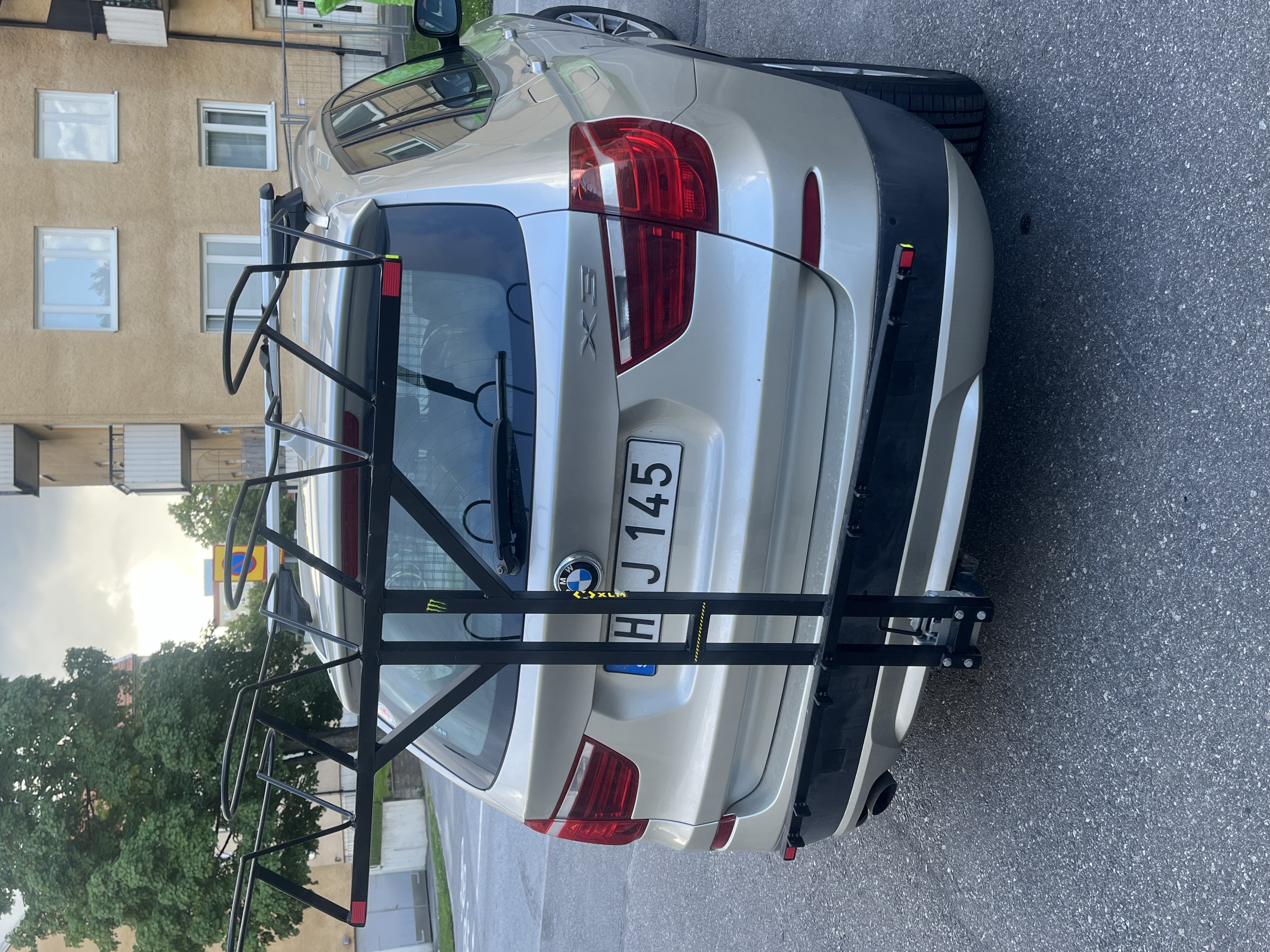 Cykelhållare 4 cyklar, vertikal 