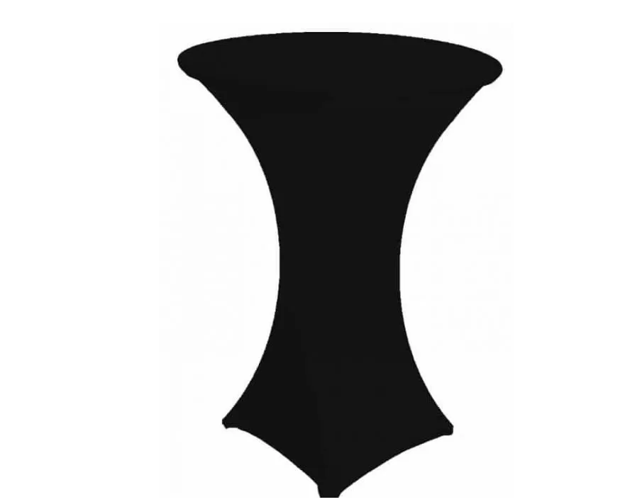 Poseur table cover black