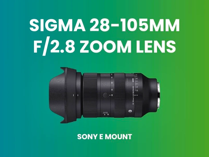 Sigma 28-105 f/2.8 zoom lens - sony e
