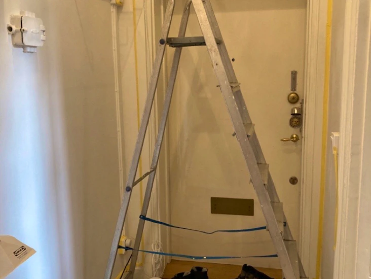 Stege 155cm till högsta platå