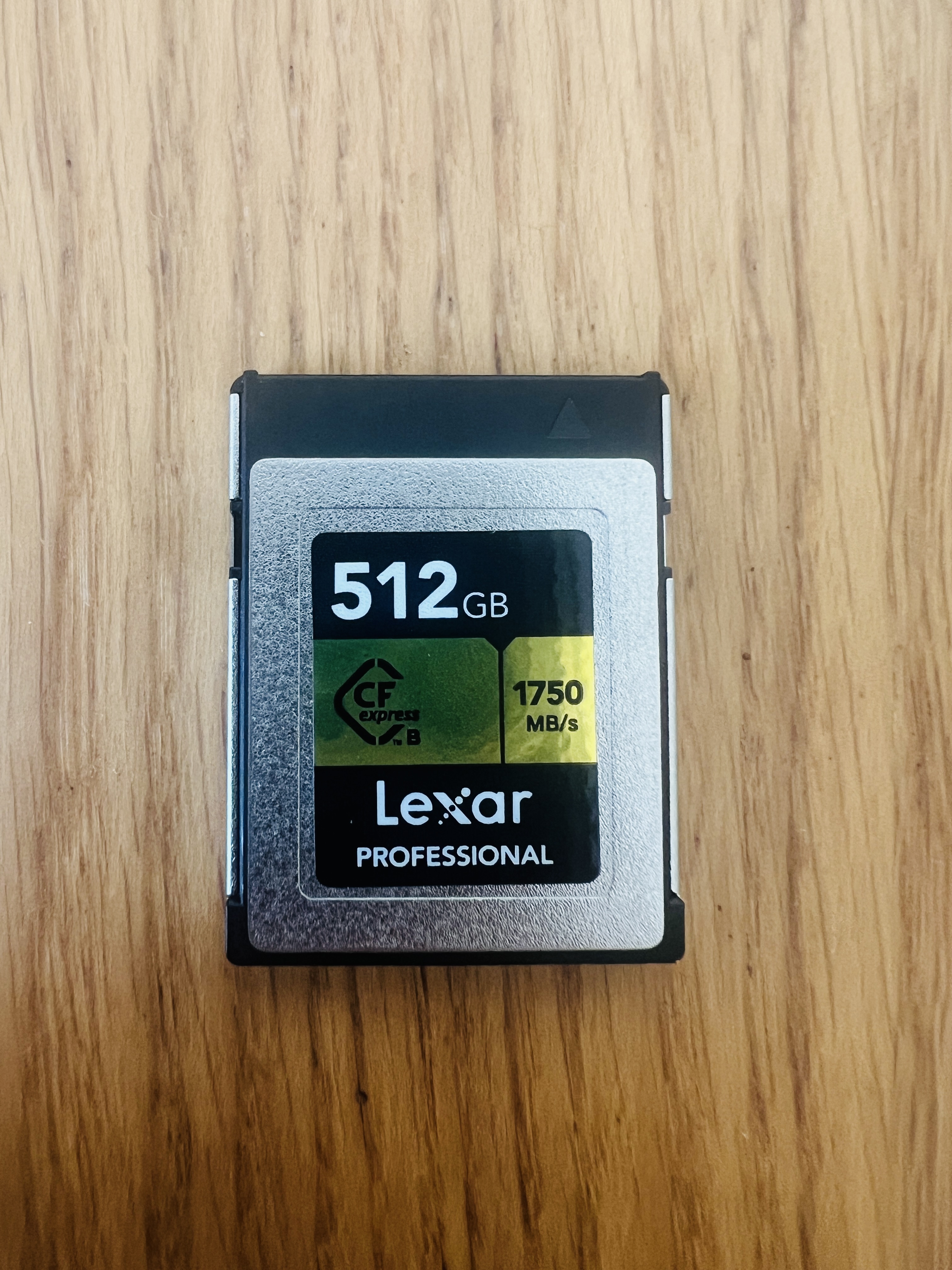 512 gb cf express type b card 