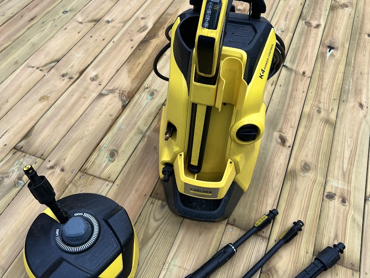 Kärcher k4 med altantvättsmodul