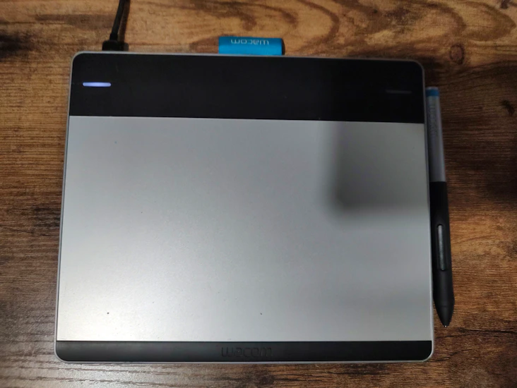 Wacom drawing tablet