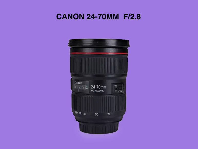 Canon ef 24-70mm f/2.8l usm lens