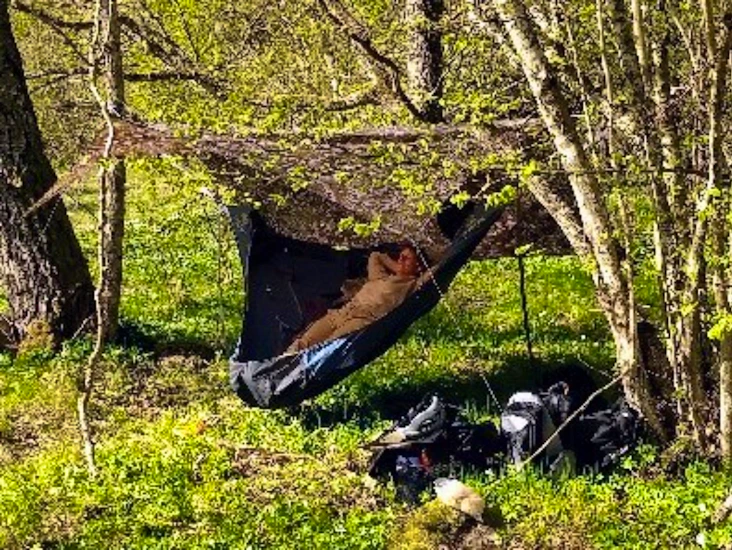 Draumr 5.0 hängkoja, blå