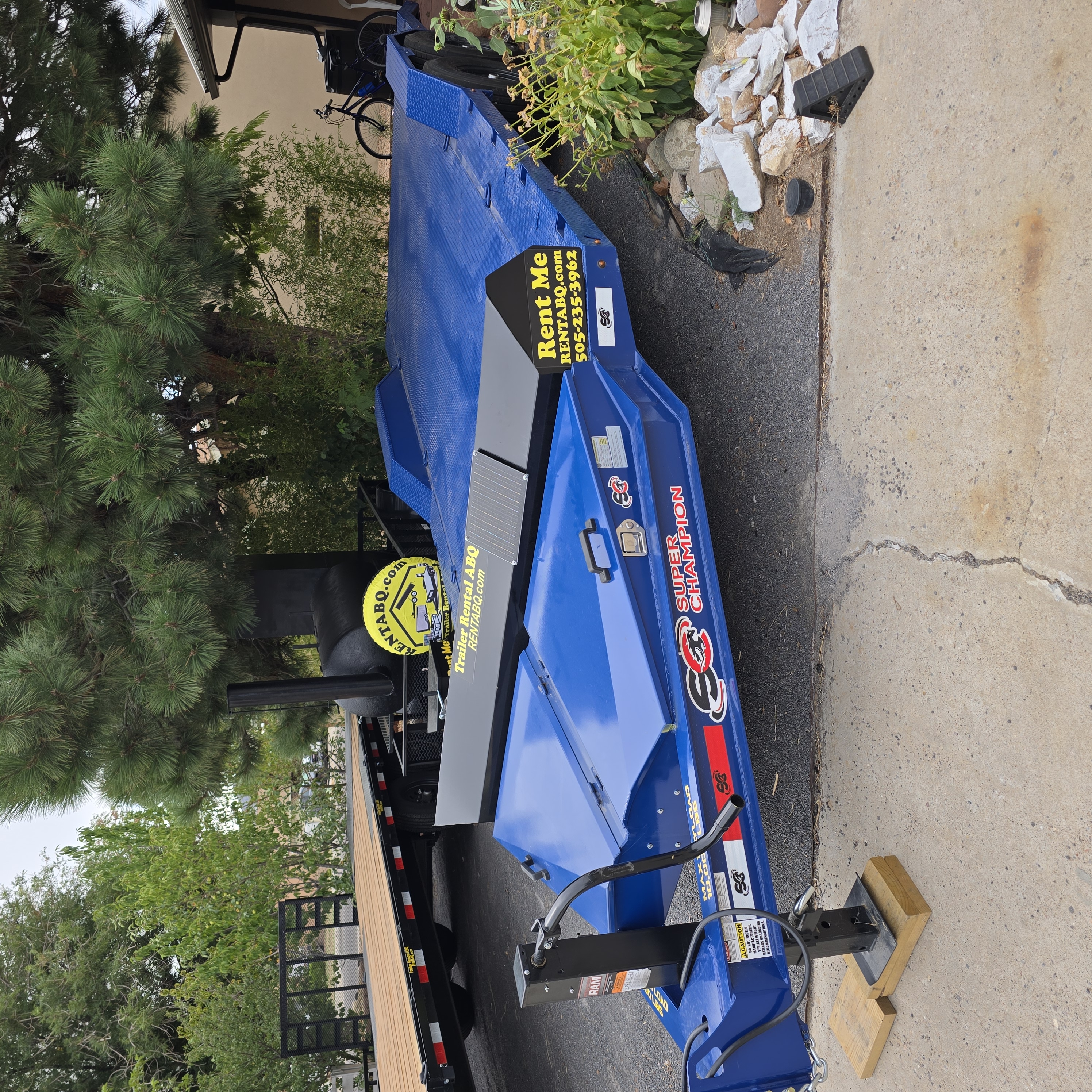 Equipment/car hauler trailer for rent