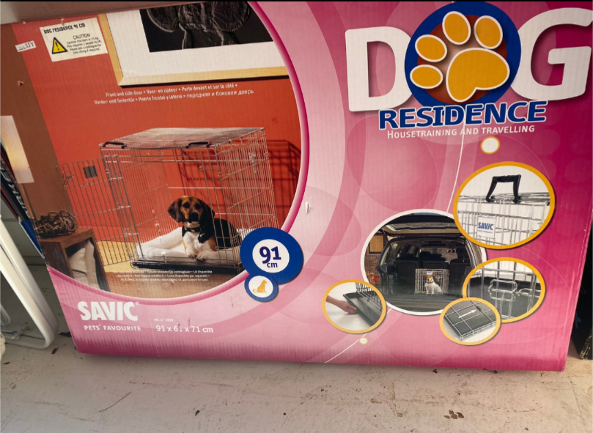 Savic dog residence  cage, 91 cm