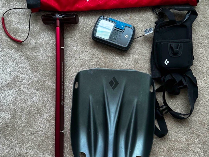 Black diamond recon bt lumiturvallisuus-setti