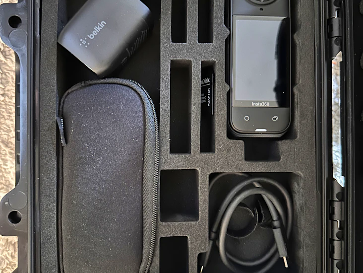 Insta360 x5 action cam